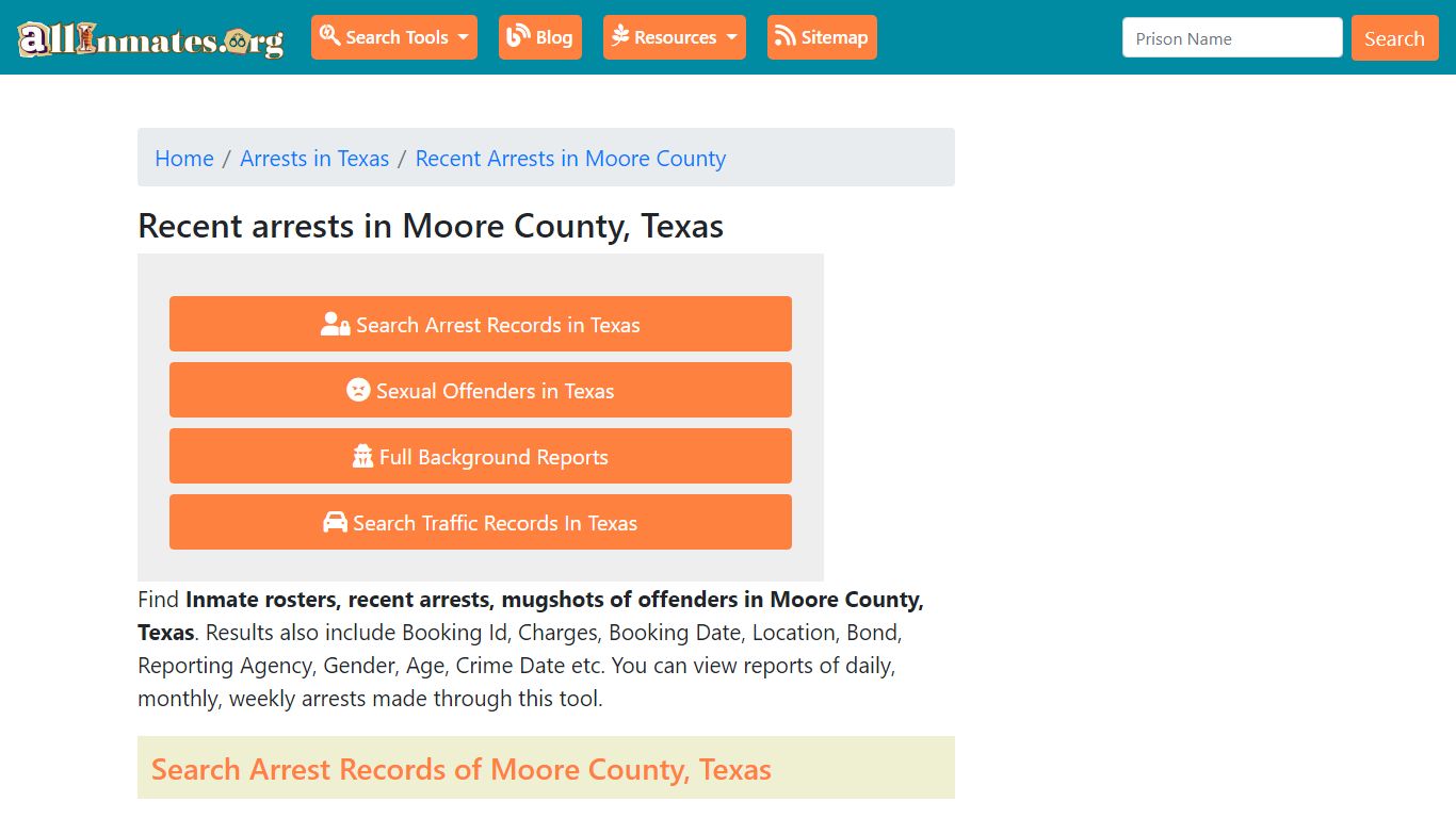 Recent arrests in Moore County, Texas | Mugshots, Rosters, Inmates, Crimes